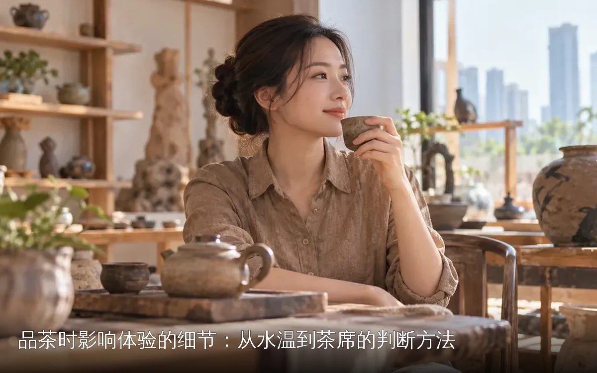 品茶时影响体验的细节：从水温到茶席的判断方法