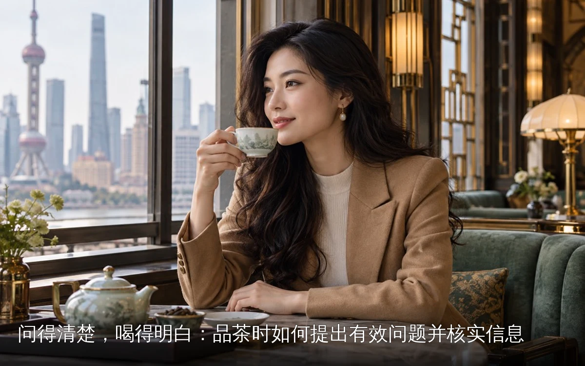 问得清楚，喝得明白：品茶时如何提出有效问题并核实信息