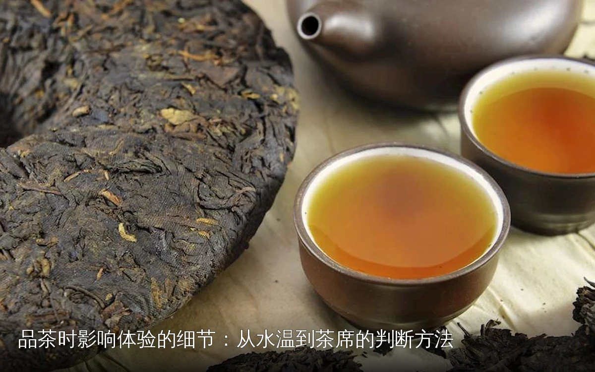 品茶时影响体验的细节：从水温到茶席的判断方法